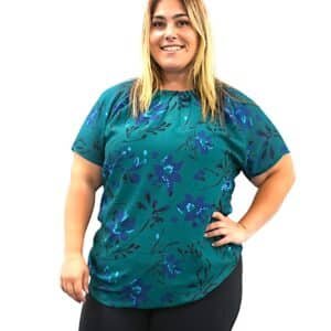 Z-Bella loom Georgette Shortsleeves for Women, Elegant High End Fashion Apparel, Luxurious Georgette Fabric, Contemporary Tailored Design, Sophisticated Style