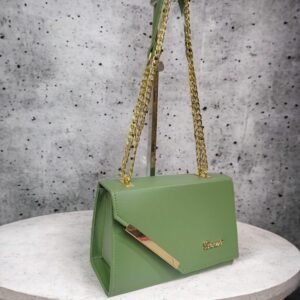 Z‑ Elegance Edge Mini Bag showcasing premium faux leather exterior”