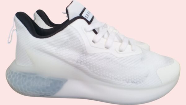 Close-up of Z- Aero glide Sneakers highlighting the translucent sole